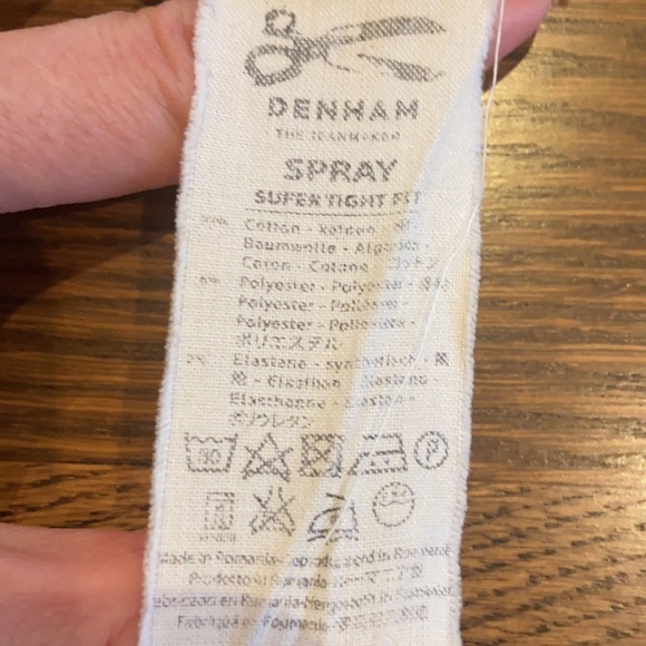 Denham jeans in light indigo blue - Picture 8 of 10